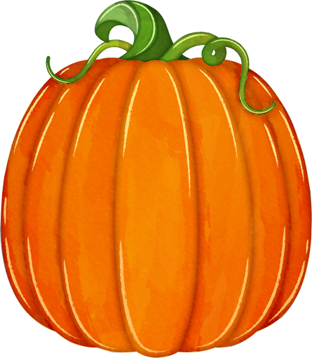 Watercolor Pumpkin clipart